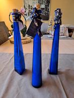 3 blauwe flessen, Huis en Inrichting, Ophalen
