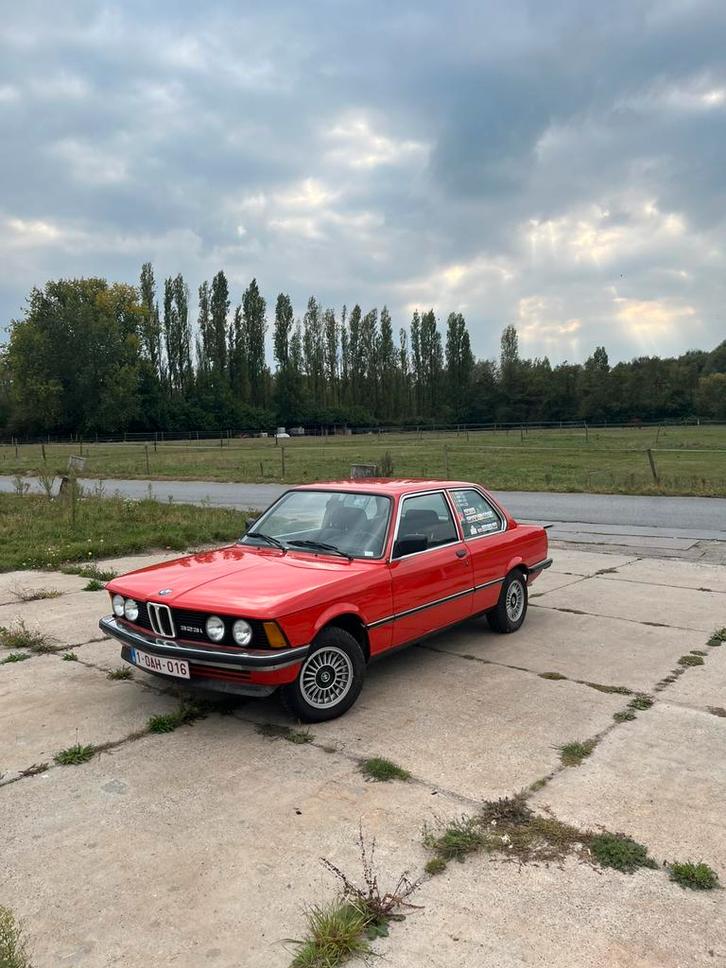 Bmw e21 323i oldtimer, Auto's, BMW, Particulier, 3 Reeks, Elektrische buitenspiegels, Open dak, Benzine, Handgeschakeld, Rood