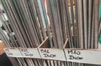 tiges filetées 1m zingué inox A2 ou A4 prix dans annonce, Bricolage & Construction, Enlèvement ou Envoi, Neuf, Inox, Moins de 2 mètres