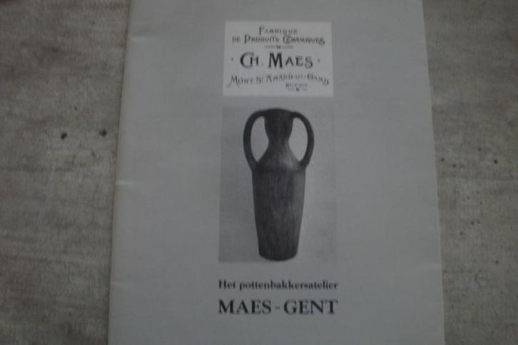 HET POTTENBAKKERSATELIER MAES - GENT, Boeken, Politiek en Maatschappij, Gelezen, Ophalen of Verzenden