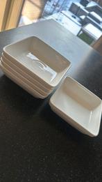 Vierkante schaaltjes, Huis en Inrichting, Keuken | Servies, Ophalen, Zo goed als nieuw