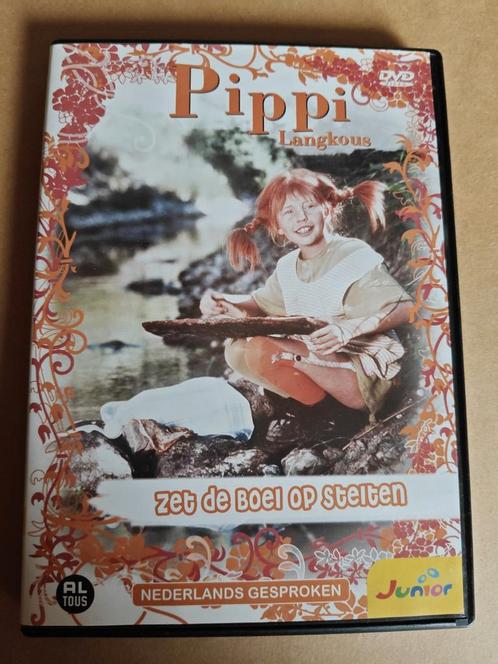 Pippi Langkous zeet de boel op stelten, Cd's en Dvd's, Dvd's | Kinderen en Jeugd, Gebruikt, Film, Avontuur, Alle leeftijden, Ophalen of Verzenden