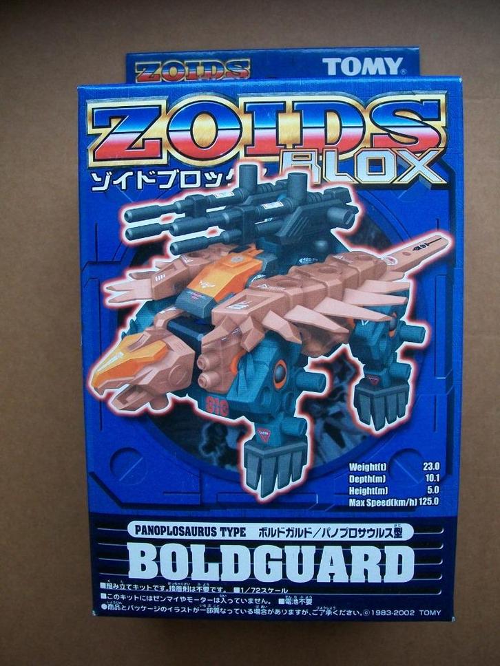 BZ-010 Boldguard Blox Zoid (Panoplosaurus type) 1/72 Tomy, Verzamelen, Speelgoed, Nieuw, Ophalen of Verzenden