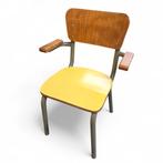 TUBAX vintage kinderstoel met gele formica zitting, Huis en Inrichting, Ophalen