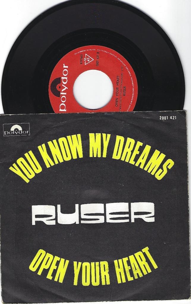 Ruser – You Know My Dreams, Cd's en Dvd's, Vinyl Singles, Gebruikt, Single, Rock en Metal, 7 inch, Ophalen of Verzenden