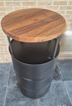 Ton 200L staantafel, Ophalen