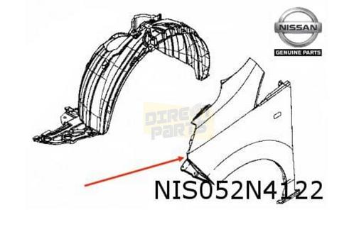 Nissan e-NV200 (7/14-) voorscherm Rechts Origineel! F31004FA, Autos : Pièces & Accessoires, Carrosserie & Tôlerie, Garde-boue