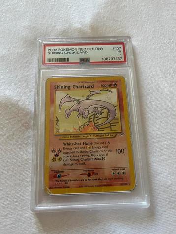 Shining charizard psa 1, Enlèvement ou Envoi, Comme neuf
