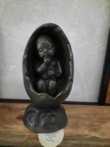 statue sculpteur Mat Wanders, Enlèvement, Comme neuf