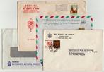 BOY SCOUTS Corée, italien, danois, chinois. 4 enveloppes, Br, Collections, Scoutisme, Autres types, Utilisé, Enlèvement ou Envoi