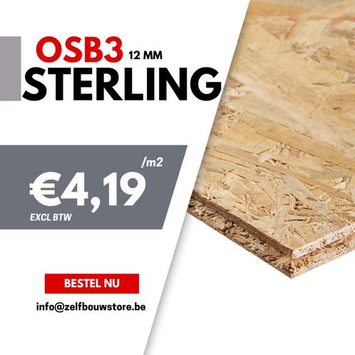 OSB3  Sterling TG4, Bricolage & Construction, Plaques & Panneaux, Neuf, Bois, Enlèvement ou Envoi