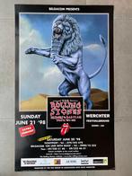 Poster Rolling Stones Bridge To Babylon Tour Werchter 1998, Comme neuf, Enlèvement ou Envoi