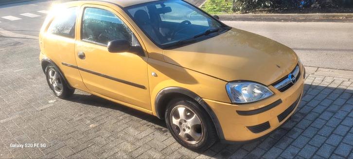 OPEL CORSA 2006+1.0ESS+EURO 4+,CTOK+DEMANDE D'IMMATRI 1499EU, Auto's, Opel, Bedrijf, Te koop, Benzine, Euro 4, Berline, Handgeschakeld