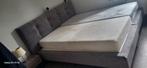 Boxspring King size met 2 zeer goede tempur matrassen!, Ophalen of Verzenden