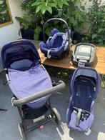 Maxi cosi 3 in 1, Kinderen en Baby's, Kinderwagens en Combinaties, Ophalen, Gebruikt, Combiwagen, Verstelbare duwstang