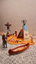Playmobil Campement des indiens n4012, Ophalen, Gebruikt