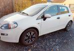 Fiat Punto - 2015 met slechts 76.800km, Auto's, Voorwielaandrijving, Stof, 4 cilinders, Wit