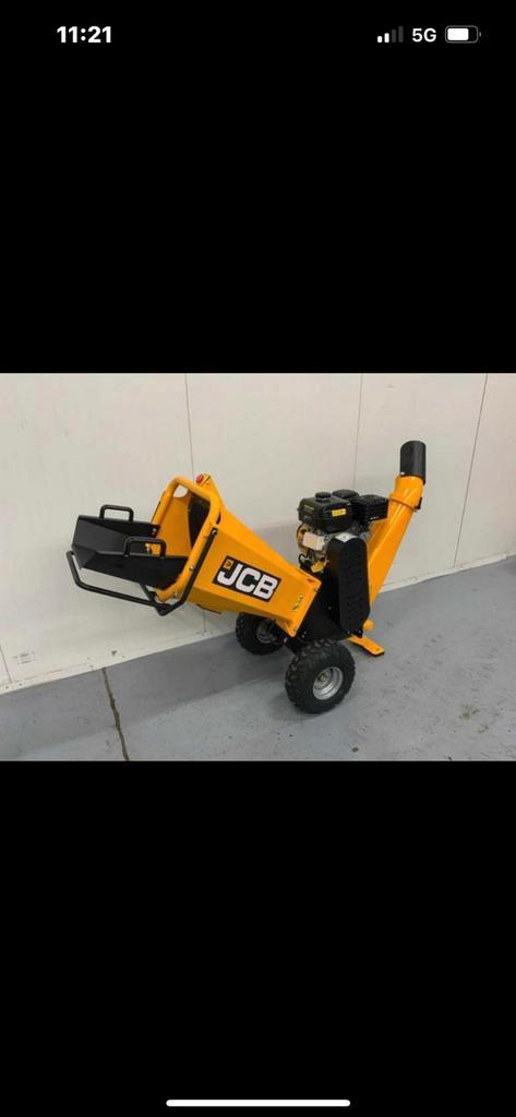 JCB-CH75100P Hakselaar, Tuin en Terras, Hakselaars, Benzine, Ophalen