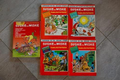 Suske en Wiske - 5 familiestripboeken, Boeken, Stripverhalen, Gelezen, Meerdere stripboeken, Ophalen of Verzenden