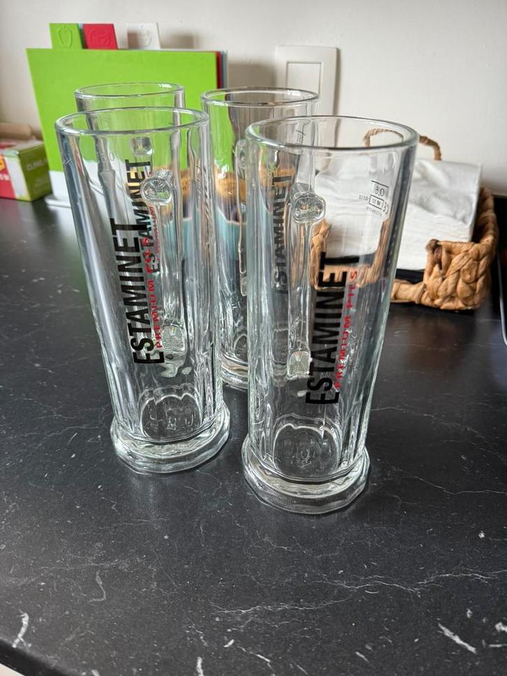 Estaminet 50cl, Verzamelen, Glas en Drinkglazen, Zo goed als nieuw, Ophalen