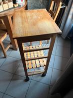 Bijzettafel, Enlèvement