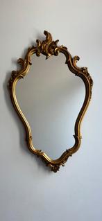 Mooie barok spiegel, Antiek en Kunst, Ophalen, Ovaal, 50 tot 100 cm, Minder dan 100 cm