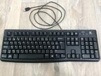 Logitech K120 toetsenbord (BE), Ophalen of Verzenden, Azerty, Zo goed als nieuw, Bedraad