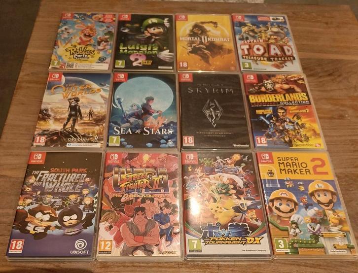 Nintendo switch Games, Games en Spelcomputers, Games | Nintendo Switch, Zo goed als nieuw, Ophalen of Verzenden
