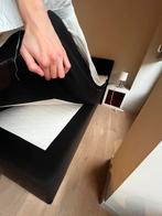 Boxspring 1m80, Ophalen, Zwart, Tweepersoons, Zo goed als nieuw