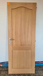 Eikenhouten binnendeuren 201 x 78 cm, Doe-het-zelf en Bouw, Ophalen, Zo goed als nieuw
