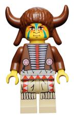 Lego figuur Ww019 Indian Medicine Man (2), Ophalen of Verzenden, Zo goed als nieuw, Losse stenen, Lego