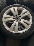 Mercedes C-klasse set Zomerbanden met velgen 245-55-17 Miche, Auto-onderdelen, Banden en Velgen, Ophalen, Gebruikt, Banden en Velgen