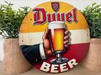 Metalen reclamebord Duvel, Verzamelen, Biermerken, Ophalen of Verzenden, Nieuw, Reclamebord, Plaat of Schild, Duvel