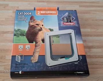 Kattendeur, 2 way locking, nieuw, Flamingo beschikbaar voor biedingen