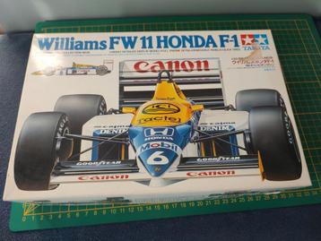 Tamiya Williams FW-11 Honda F-1 Vintage 1986!!!! 1/20 GP 