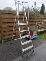 Zarges platformladder, Doe-het-zelf en Bouw, Ladders en Trappen, Gebruikt, Ophalen of Verzenden