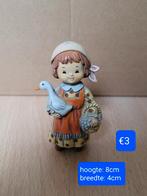 Decoratie meisje met eend, Ophalen of Verzenden