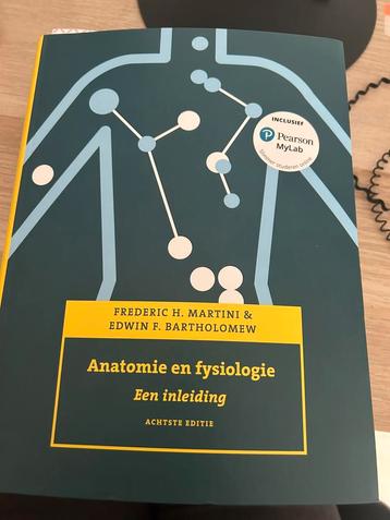 Anatomie en fysiologie, 8e editie met MyLab NL beschikbaar voor biedingen