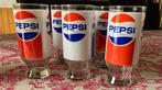 Glazen Pepsi - 6 stuks, Verzamelen, Glas en Drinkglazen, Frisdrankglas, Gebruikt, Ophalen