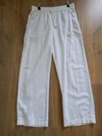 linnen broek wit M, Ophalen of Verzenden, Gedragen, Maat 38/40 (M), Wit
