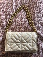Beige handtas faux leather Zara, Handtassen en Accessoires, Tassen | Damestassen, Ophalen of Verzenden, Nieuw, Beige, Handtas