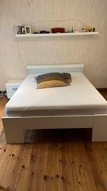 Jeugd Slaapkamer Rohr Bush. Bed 140x200nachtkastje,commode, Huis en Inrichting, Slaapkamer | Bedden, Ophalen, Zo goed als nieuw