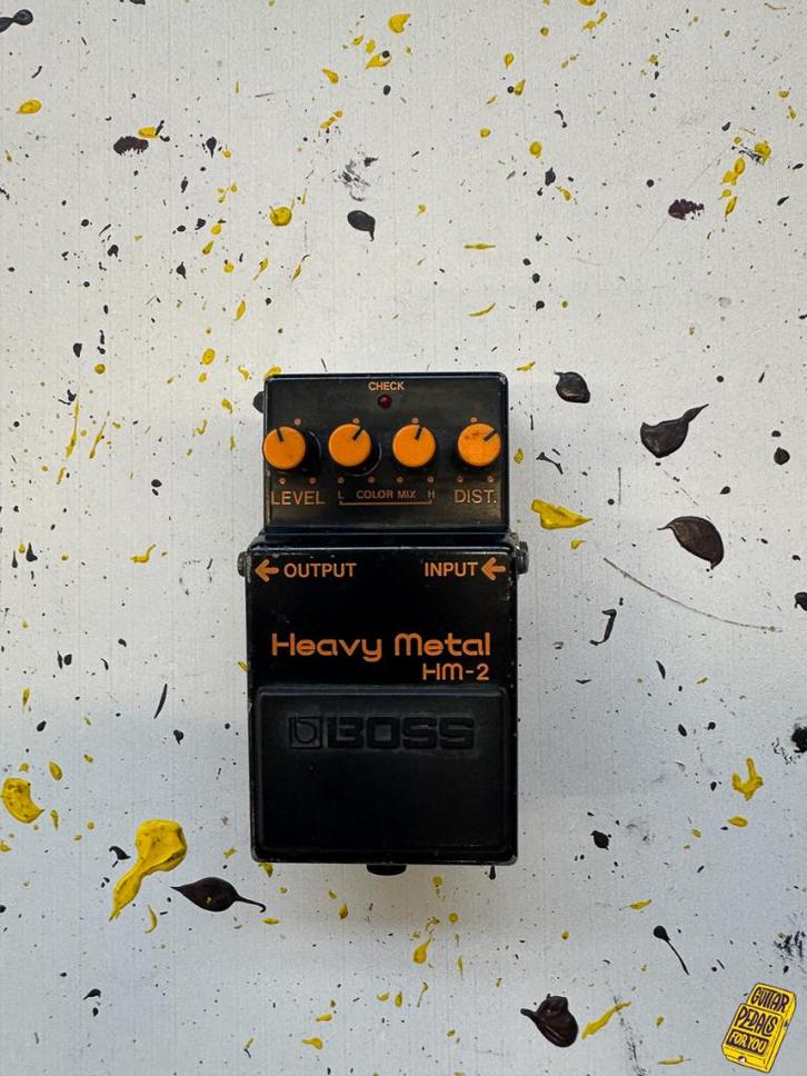 Boss HM-2 Heavy Metal, Musique & Instruments, Effets, Utilisé, Distortion, Overdrive ou Fuzz, Enlèvement ou Envoi