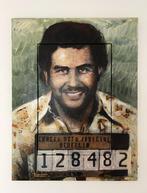 Schilderij Pablo Escobar - Peter Donkersloot (met certificaa, Antiek en Kunst, Kunst | Schilderijen | Modern, Ophalen