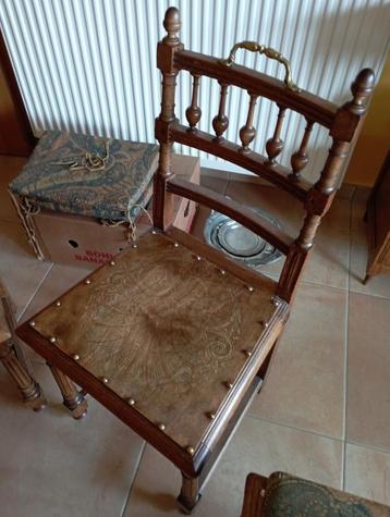 6 zeer mooie antieke stoelen. beschikbaar voor biedingen