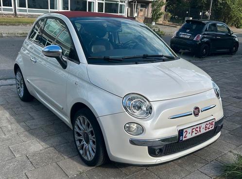 Fiat 500C Cabrio Lounge – Automaat  – CarPlay – Full Option, Auto's, Fiat, Particulier, 500C, Android Auto, Benzine, Euro 5, Cabriolet