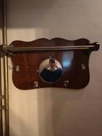 Retro kapstok met spiegel, Ophalen, Gebruikt