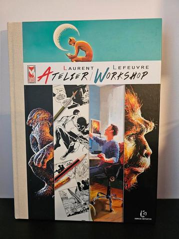Atelier Workshop Laurent Lefeuvre signé + dessin beschikbaar voor biedingen