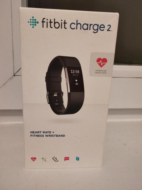 SMARTWATCH Fitbit charge 2 met kabels, Sport en Fitness, Hartslagmeters, Gebruikt, Overige merken, Ophalen of Verzenden