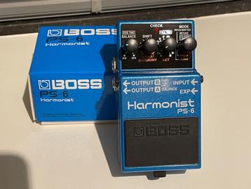 Boss PS-6 Harmonist pitch shifting pedaal disponible aux enchères